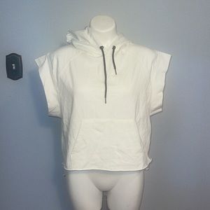 Sam Edelman ladies NWT SAM PWR Cropped Boxer hoodie. Medium.